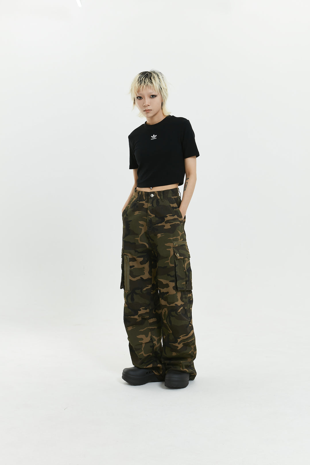 CAMOUFLAGE PANTS MNDES3919