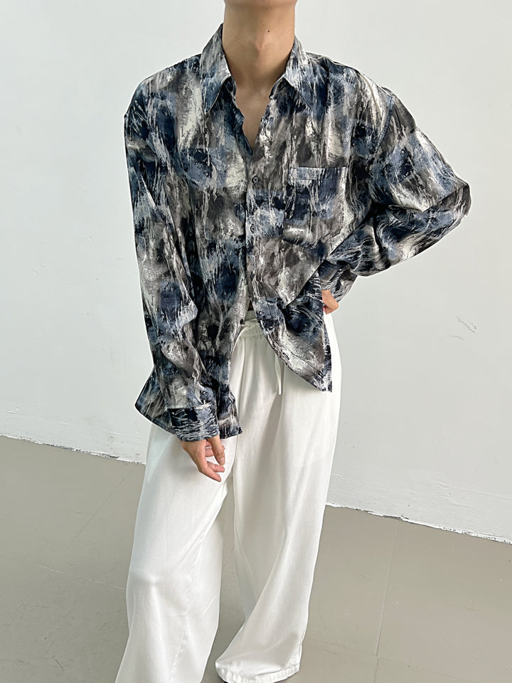 PATTERNED LONG SHIRT DES4285