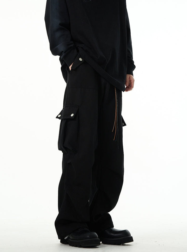 WIDE CARGO PANTS WLDES3482
