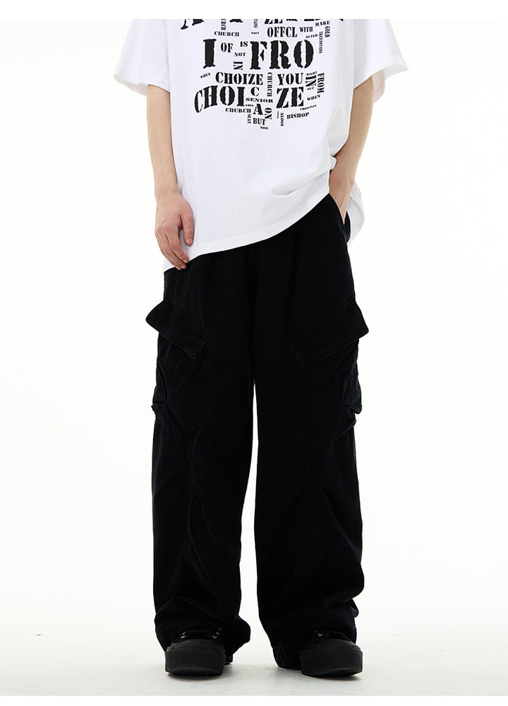 WIDE CARGO PANTS WLDES3974
