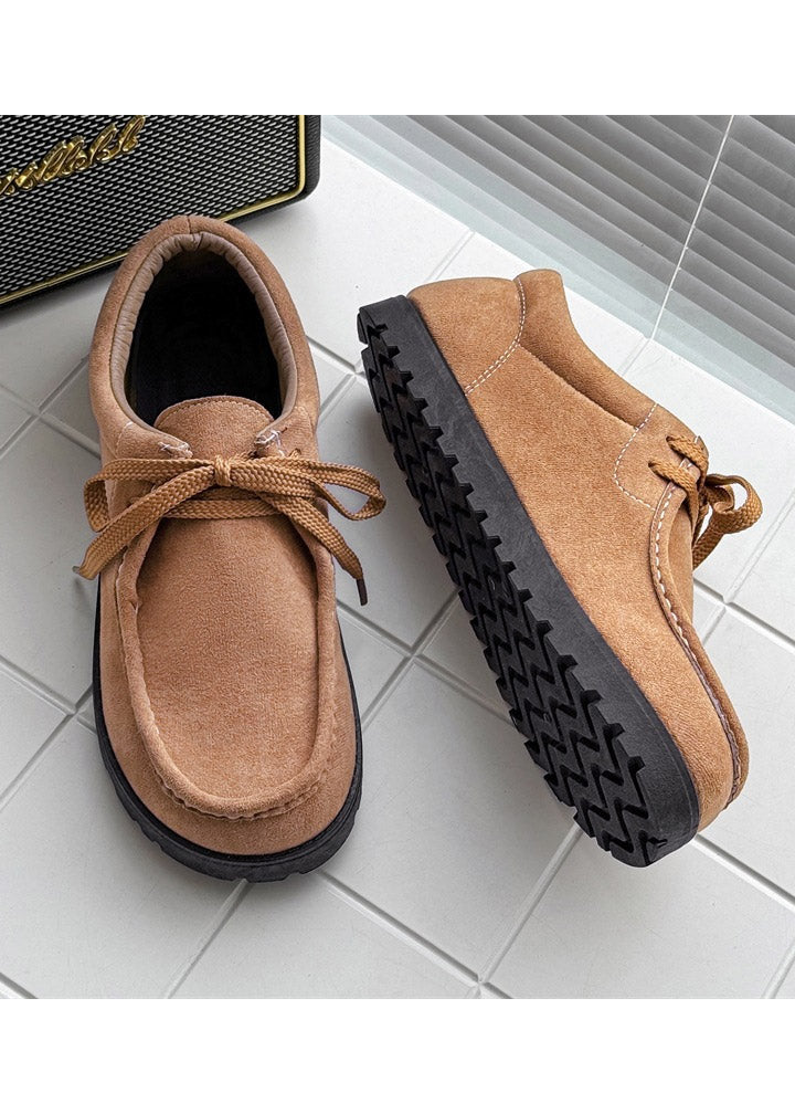 RUGGED SOLE SUEDEMOC TOE DERBIY SHOES BEDES4768
