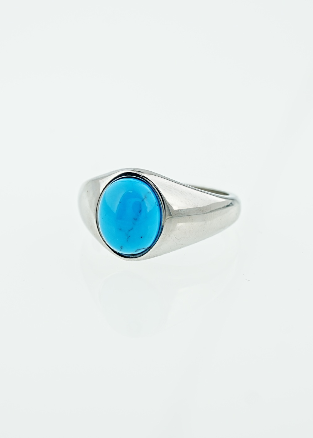 OVAL GEMSTONE SIGNET RING BEDES4705