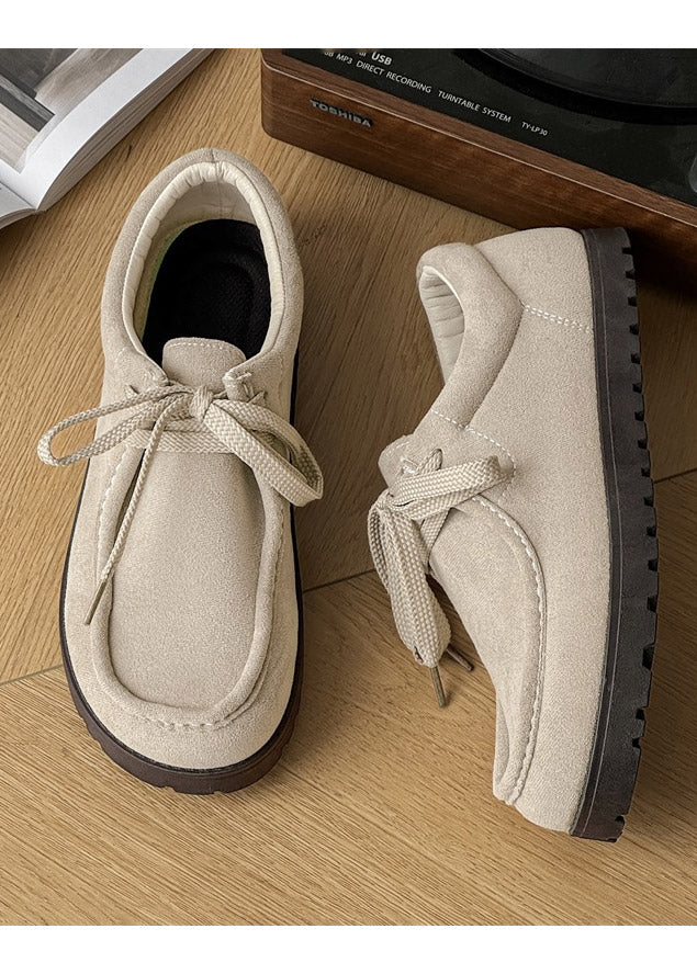 RUGGED SOLE SUEDEMOC TOE DERBIY SHOES BEDES4768