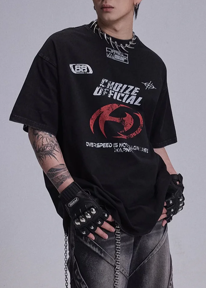VINTAGELIKE GRAPHIC T-SHIRT DFDES4434