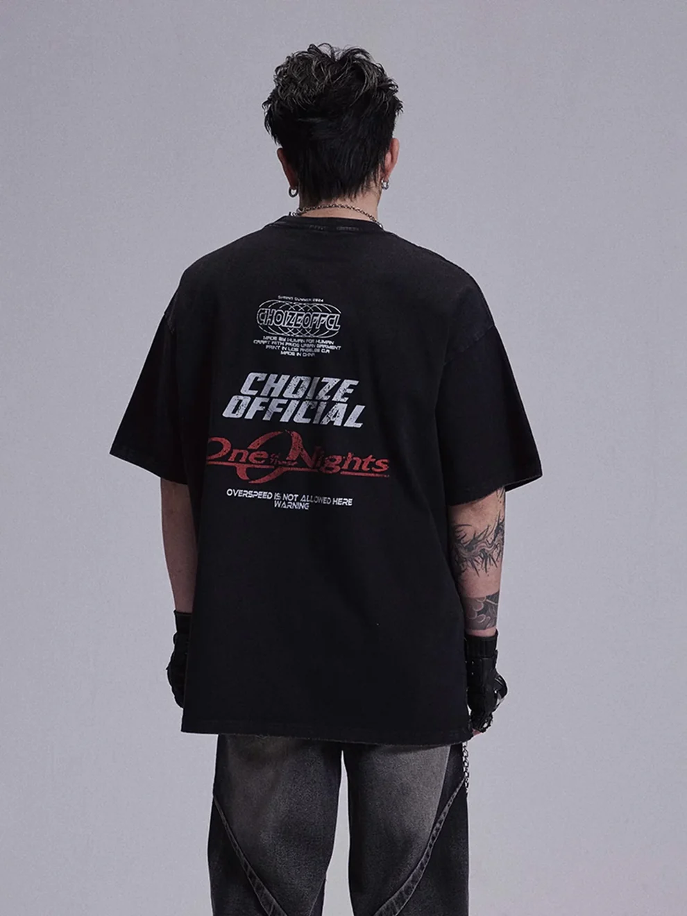 VINTAGELIKE GRAPHIC T-SHIRT DFDES4434