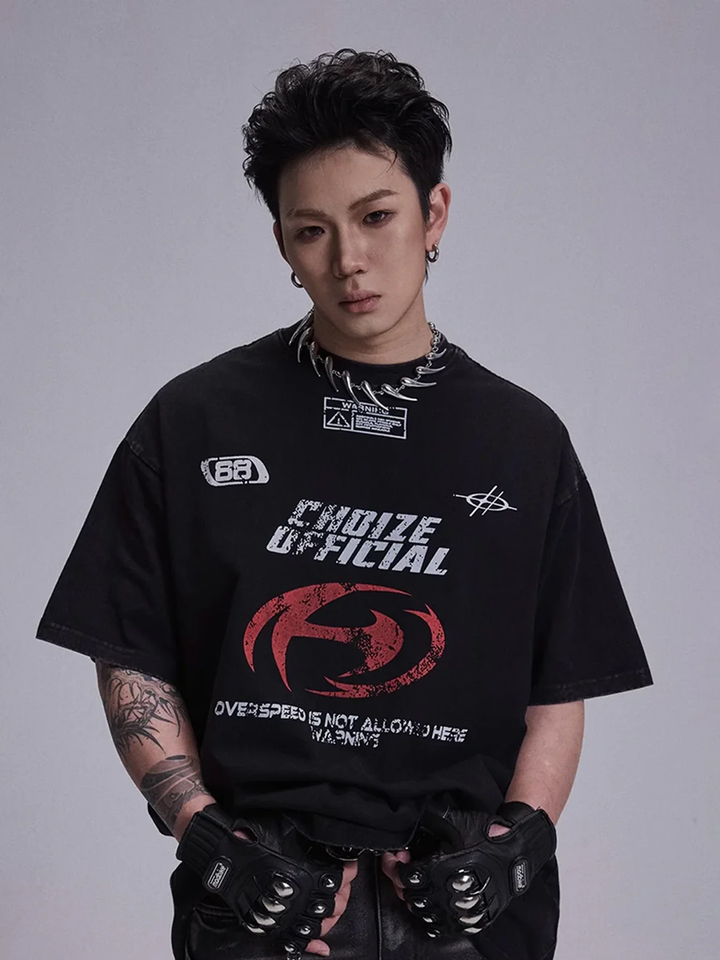 VINTAGELIKE GRAPHIC T-SHIRT DFDES4434