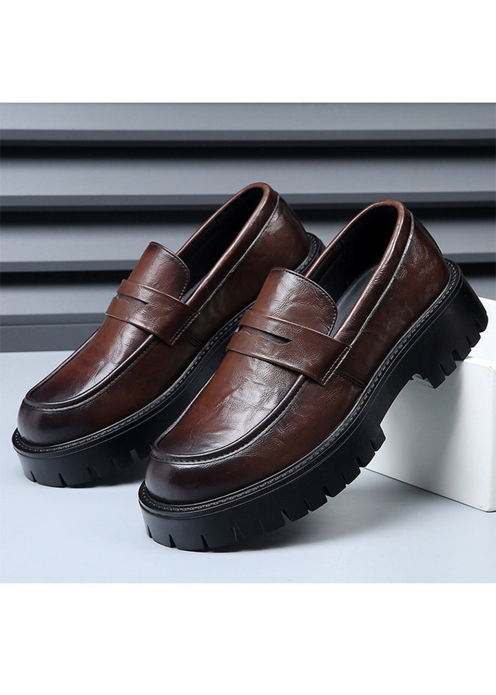 CHUNKY SOLE PENNY LOAFERS BEDES4765