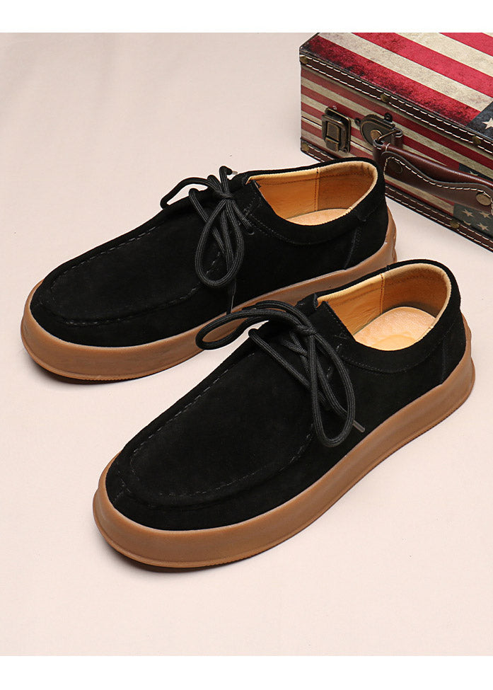 SUEDE MOC TOE DERBIY SHOES BEDES4767