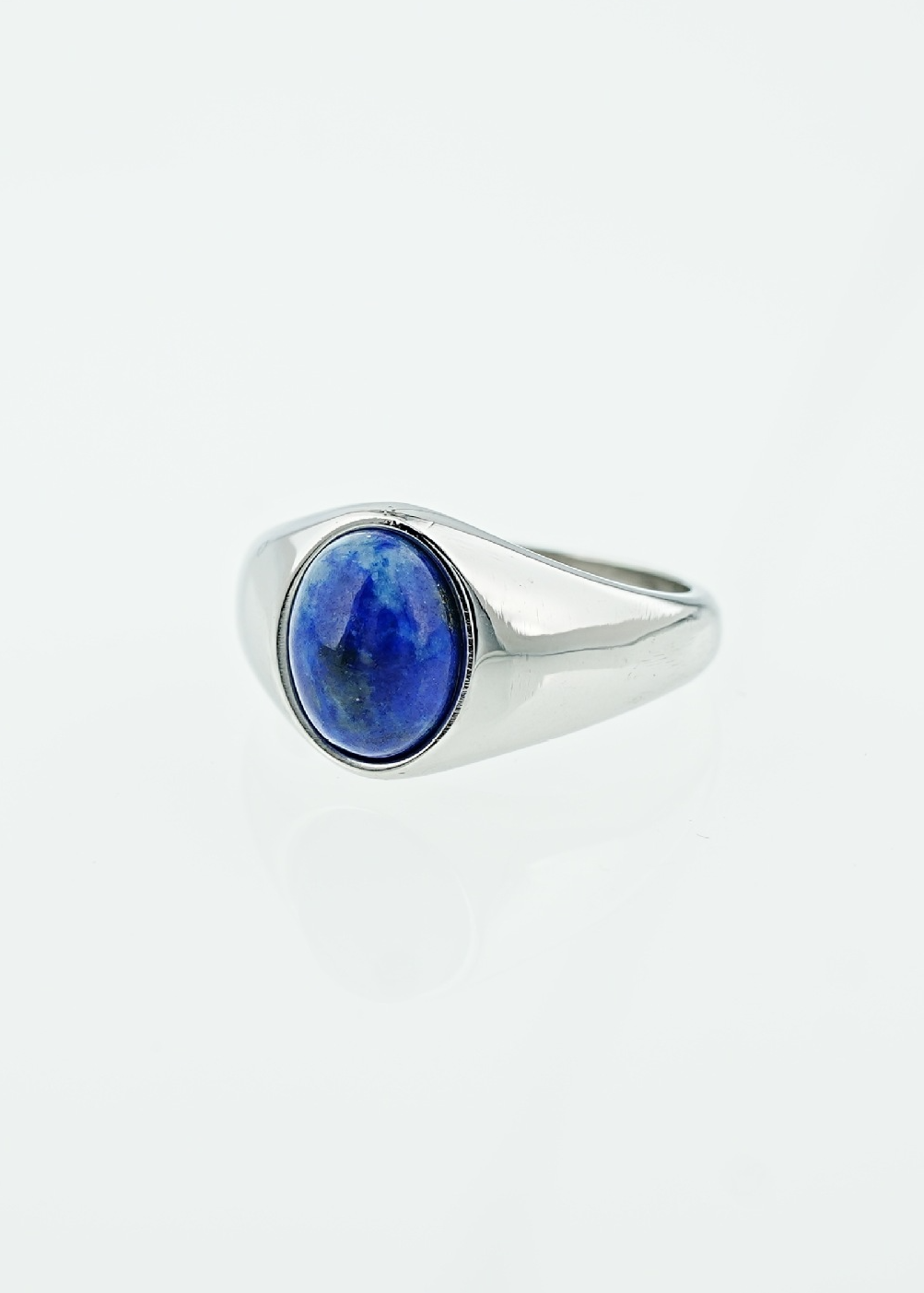 OVAL GEMSTONE SIGNET RING BEDES4705