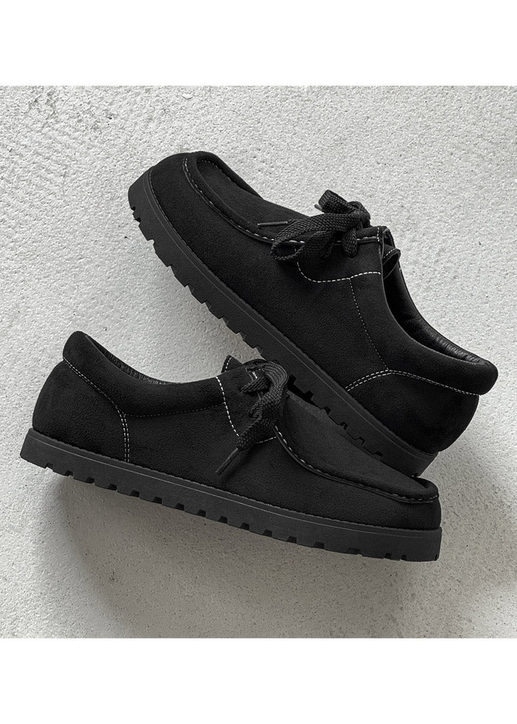 RUGGED SOLE SUEDEMOC TOE DERBIY SHOES BEDES4768