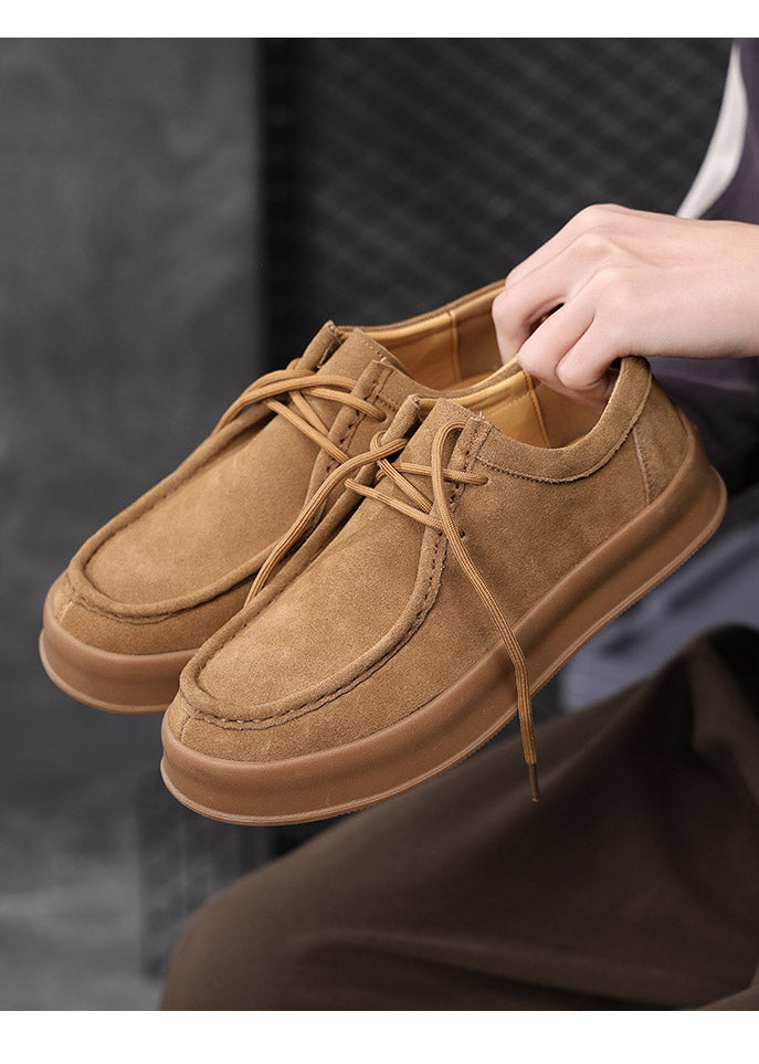 SUEDE MOC TOE DERBIY SHOES BEDES4767