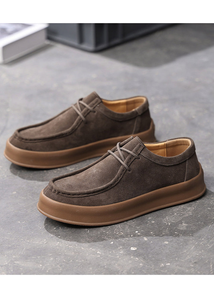 SUEDE MOC TOE DERBIY SHOES BEDES4767