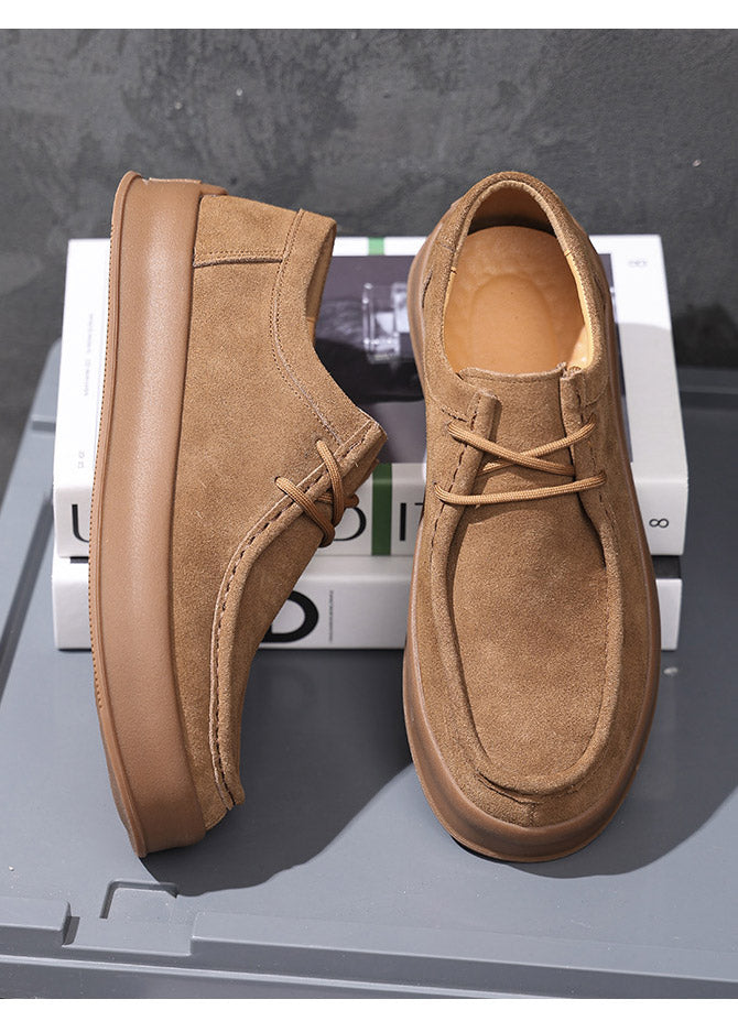 SUEDE MOC TOE DERBIY SHOES BEDES4767