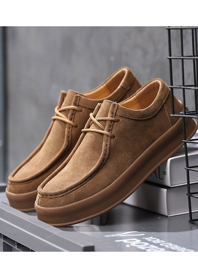 SUEDE MOC TOE DERBIY SHOES BEDES4767
