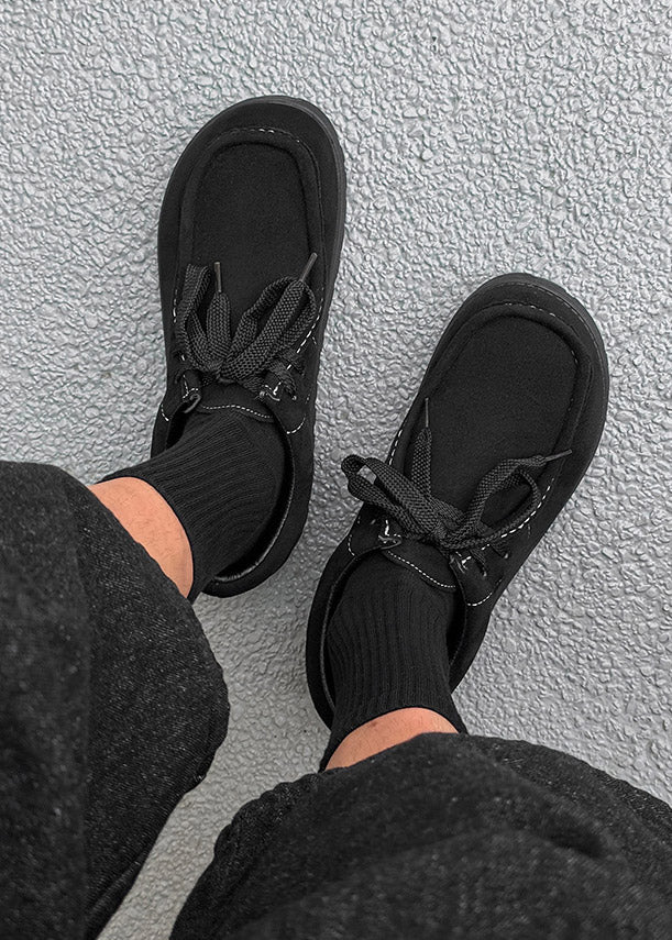 RUGGED SOLE SUEDEMOC TOE DERBIY SHOES BEDES4768