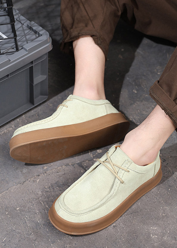 SUEDE MOC TOE DERBIY SHOES BEDES4767