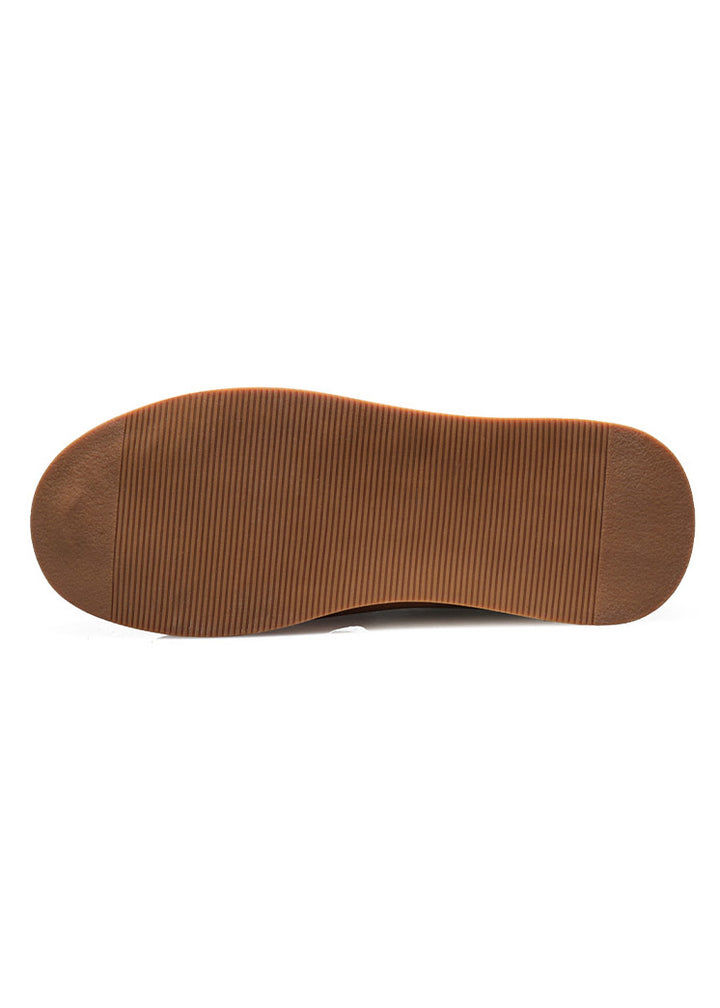 SUEDE MOC TOE DERBIY SHOES BEDES4767