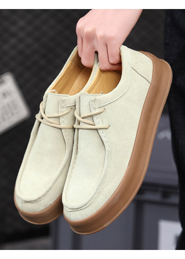 SUEDE MOC TOE DERBIY SHOES BEDES4767