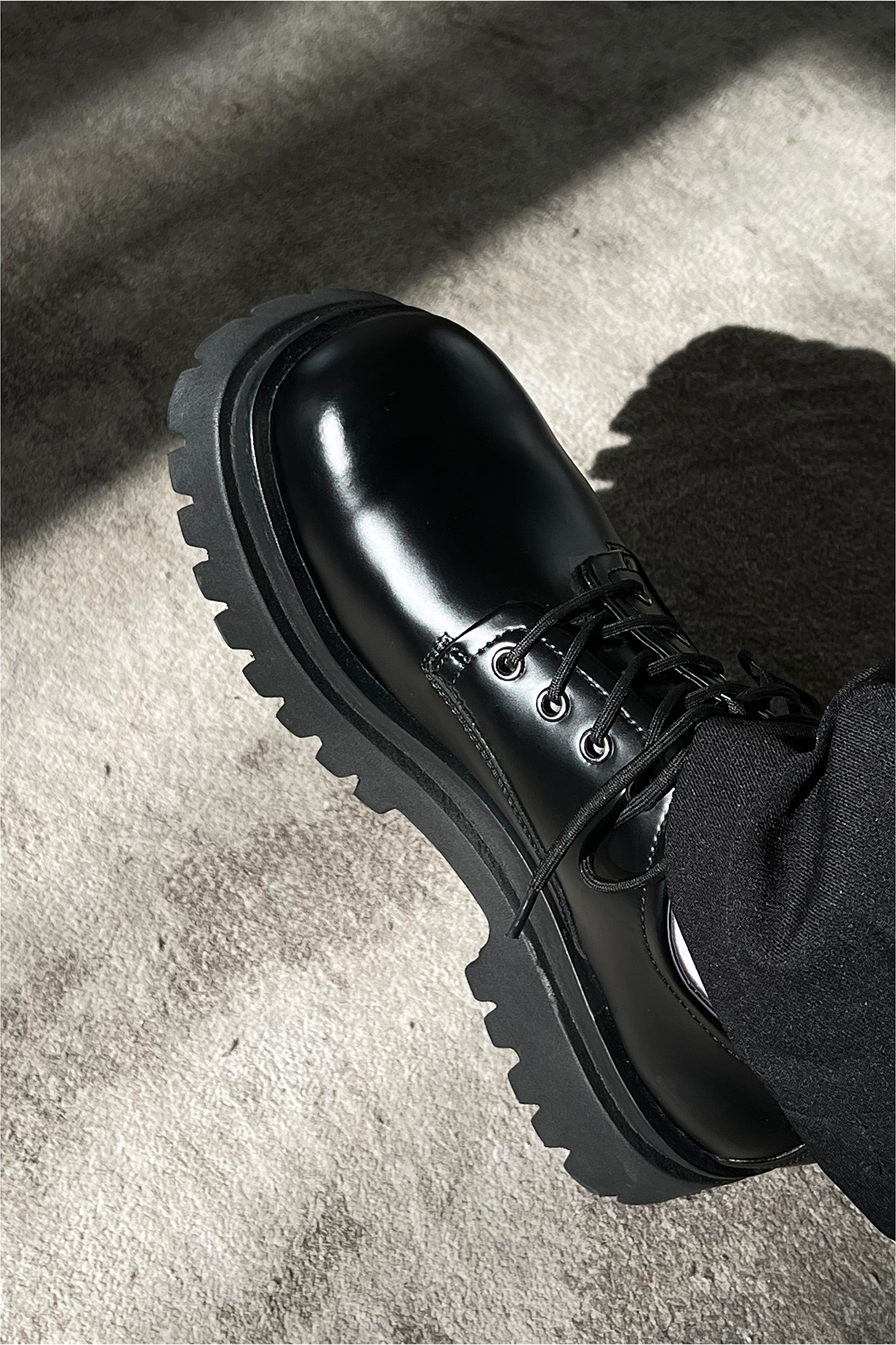 PLATFORM DERBY SHOES DES2357