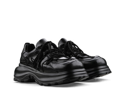 SQUARE TOE PLATFORM SHOES DES2356