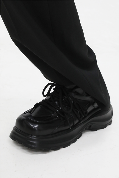 SQUARE TOE PLATFORM SHOES DES2356