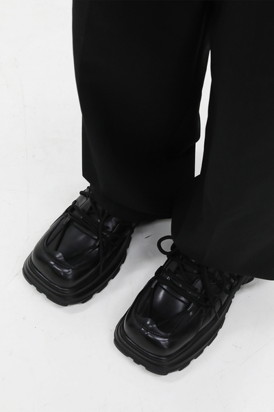 SQUARE TOE PLATFORM SHOES DES2356